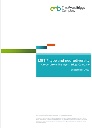 MBTI Type and Neurodiversity