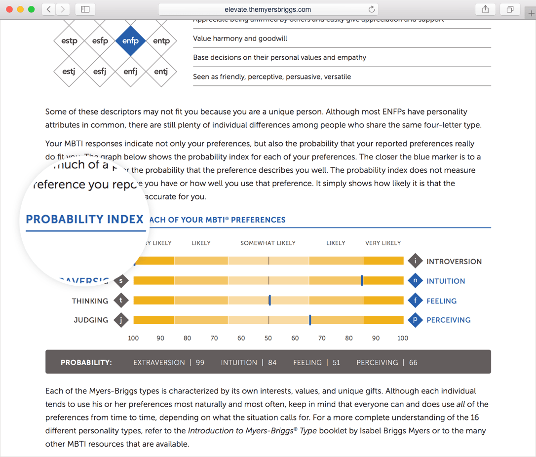 Evolving the MBTI Legacy